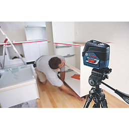 Bosch GCL250C 12V 1 x 2.0Ah Lithium  Red Self-Levelling Combi Laser Level