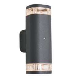 Zink EOS Outdoor Wall Light With Photocell Anthracite