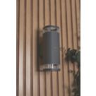 Zink EOS Outdoor Wall Light With Photocell Anthracite