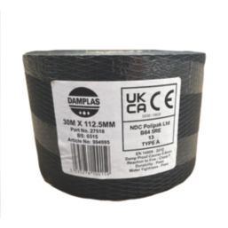 Damplas  Damp Proof Course Black 30m x 112mm