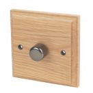 Varilight  1-Gang 2-Way LED Dimmer Switch  Classic Oak
