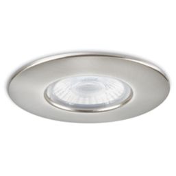 Collingwood DT4 Fixed  Fire Rated LED Downlight Brushed Steel 4.6W 460lm