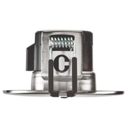 Collingwood DT4 Fixed  Fire Rated LED Downlight Brushed Steel 4.6W 460lm