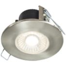 Collingwood DT4 Fixed  Fire Rated LED Downlight Brushed Steel 4.6W 460lm