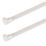 Essentials Non Fire Rated Easy Release Cable Ties Natural 30cm x 0.75cm 100 Pack