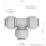 JG Speedfit  Plastic Push-Fit Equal Tees 10mm 10 Pack