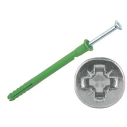 Fischer  Plastic Hammerfix N Green 8mm x 100mm 45 Pack