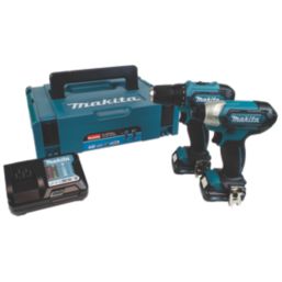 Makita CLX224AJ 12V 2 x 2.0Ah Li-Ion CXT  Cordless Drill  & Impact Driver Twin Kit