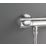 Grohe Precision Flow Exposed Single Outlet Thermostatic Chrome Bar Mixer Shower Valve