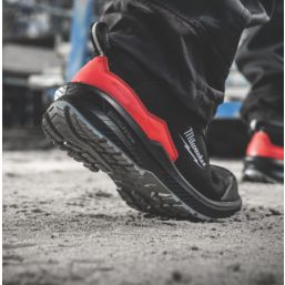 Milwaukee Flextred Size 9  Black Water-Resistant  Safety Boots