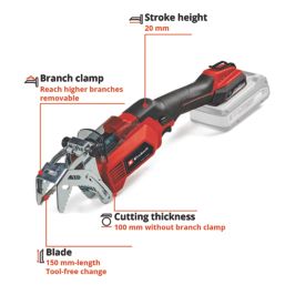 Einhell GE-GS 18 Li-Solo 18V Li-Ion Power X-Change  Cordless Pruning Saw - Bare