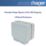 Hager Sollysta WXPSS82 IP66 13A 2-Gang 2P+E Weatherproof Outdoor Switched Socket