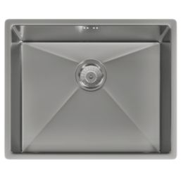 ETAL Elite 1 Bowl Stainless Steel Inset / Undermount Kitchen Sink Brushed 540mm x 205mm