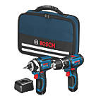 Bosch GSB / GDR 12 12V 2 x 2.0Ah Lithium Coolpack  Cordless Twin Pack