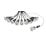 Saxby Ikon Pro 35mm Outdoor Round LED Deck Light Kit Polished Stainless Steel 7.5W 10 x 28lm 10 Pack
