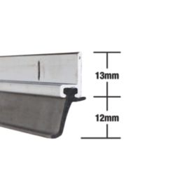 Stormguard Heavy Duty Around Door Strips Aluminium 1.02m 5 Pack