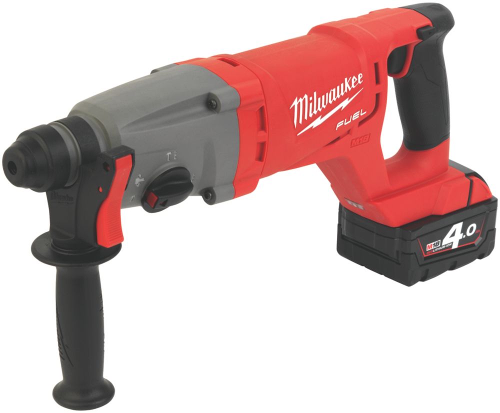 Milwaukee Next Generation M18BLPDRC-502C 18V 2 x 5.0Ah Li-Ion RedLithium  Brushless Cordless Combi Drill - Screwfix