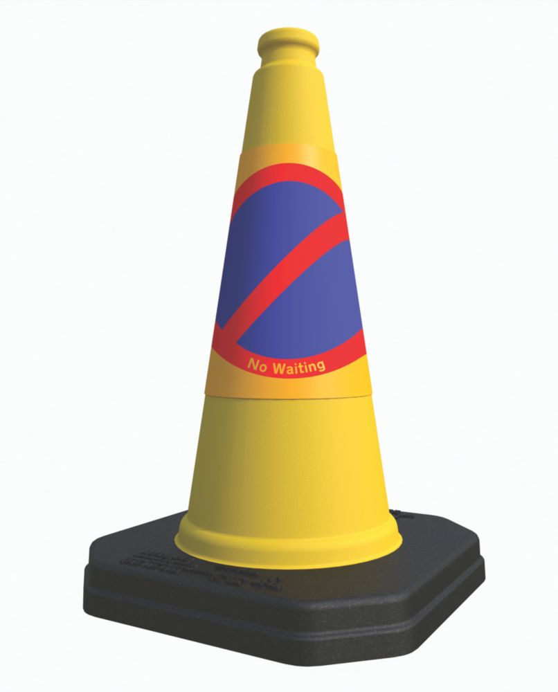Melba Swintex Melba46 Traffic Cone No Waiting 460mm Screwfix
