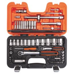 Bahco  1/4" & 1/2" Drive Mixed Socket Set 56 Pieces