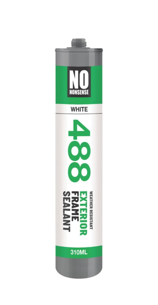 No Nonsense Exterior Frame Sealant White 310ml Screwfix