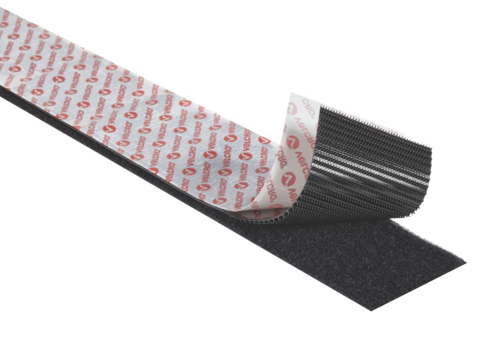 VELCRO® Brand ECO ONE WRAP® Roll 25mm x 3m, Black.