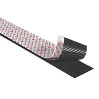 Velcro Brand  Black Heavy Duty Stick-On Tape 1 x 50mm
