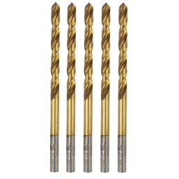 Erbauer  Straight Shank Metal Drill Bits 1mm x 34mm 5 Pack