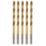 Erbauer  Straight Shank Metal Drill Bits 1mm x 34mm 5 Pack