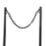 Essentials Side-Welded Black Long Link Chain 4mm x 2.5m