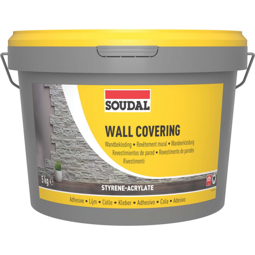 Soudal Wall & Floor Covering Adhesive 5kg Screwfix
