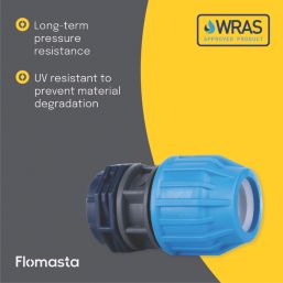 Flomasta  MDPE Copper Adaptor 32mm x 28mm
