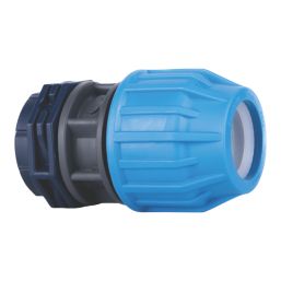 Flomasta  MDPE Copper Adaptor 32mm x 28mm