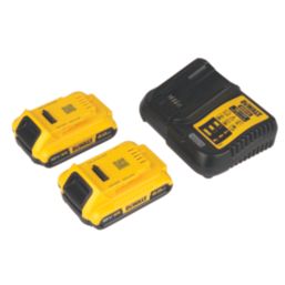 DEWALT DCF620D2K-GB 18V 2 x 2Ah Li-Ion XR Brushless Cordless Collated Drywall Screwdriver