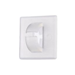 Cable Clips Clear 24 Pack
