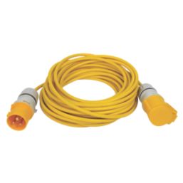 Carroll & Meynell Yellow 110V 16A Extension Lead 14m x 2.5mm²