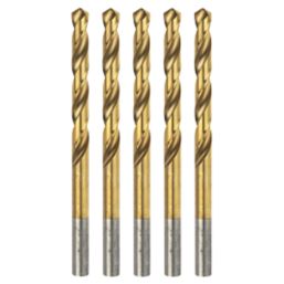 Erbauer  Straight Shank Metal Drill Bits 6mm x 93mm 5 Pack