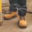 DeWalt Reno    Safety Boots Wheat Size 8