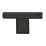 Elite Knobs & Handles Kensington Knurled T-Knob Matt Black 60mm