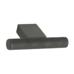 Elite Knobs & Handles Kensington Knurled T-Knob Matt Black 60mm