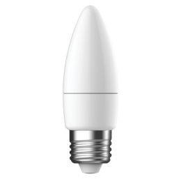 LAP  E27 Candle LED Light Bulb  470lm 4.2W 4 Pack