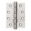 Smith & Locke Satin Nickel  Ball Bearing Hinges 100mm x 74.5mm 2 Pack