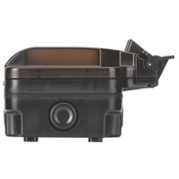 Knightsbridge  IP66 13A 2-Gang SP Weatherproof Outdoor Switched Double Socket