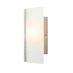Glacia Wall Light Brushed Chrome