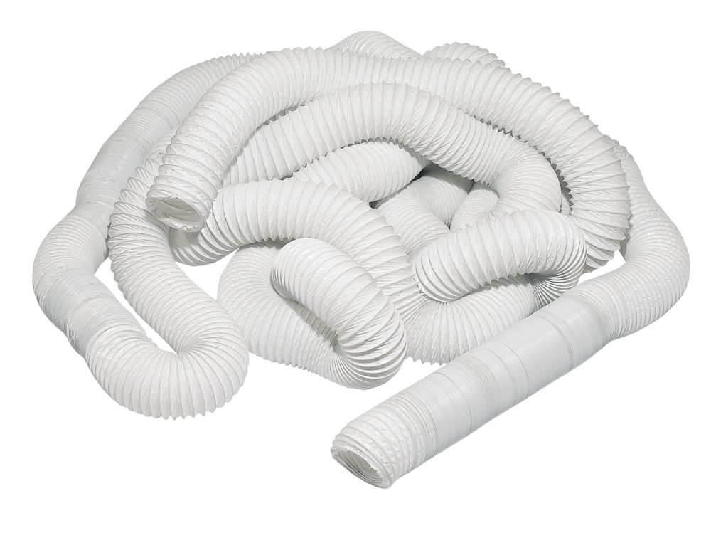 Manrose PVC Flexible Ducting Hose White 45m x 100mm Screwfix