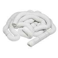 PVC Flexible Ducting Hose White 45m x 100mm