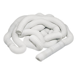 Manrose PVC Flexible Ducting Hose White 45m x 100mm