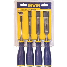 Irwin Marples  Bevel Edge Wood Chisel Set 4 Pieces