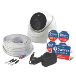 Swann SOPRO-4K1DOME-EU White Wired 4K Indoor & Outdoor Dome Add-On DVR Camera