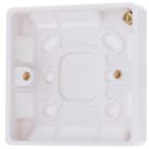 British General  1-Gang Surface Pattress  Box 16mm