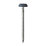Timco Polymer-Headed Nails Anthracite Grey Head A4 Stainless Steel Shank 2.1mm x 65mm 100 Pack